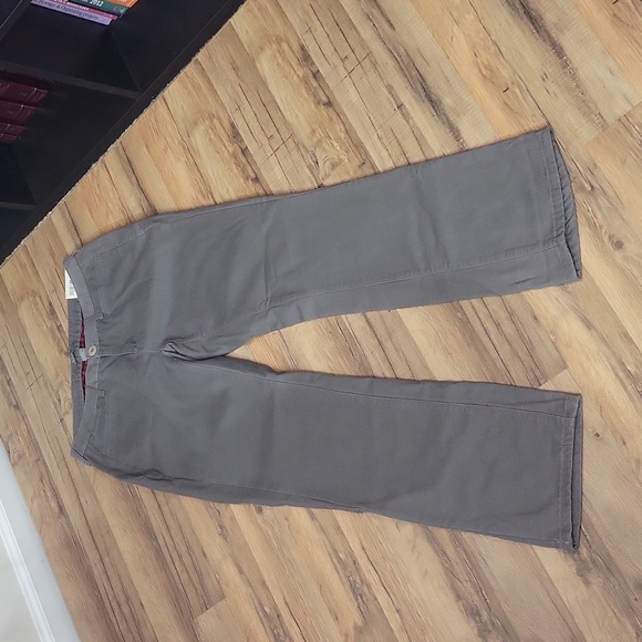 NATURAL REFLECTIONS Charcol Gray Fully Lined Buffalo Check Pants - Picture 3 of 16